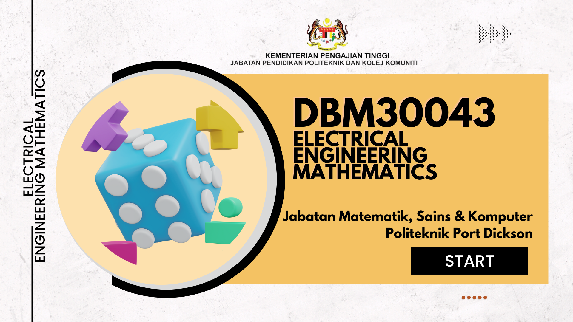 DBM30043 ELECTRICAL ENGINEERING MATHEMATICS 