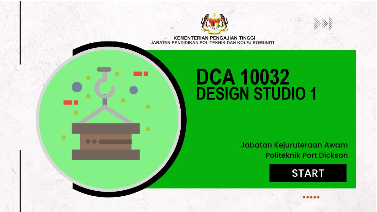 DCA10032 DESIGN STUDIO 1