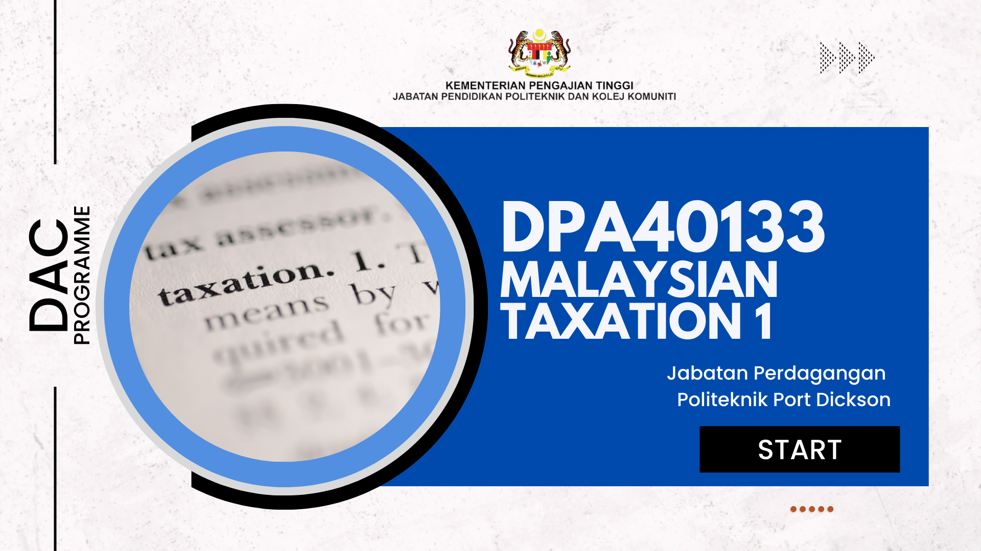 DPA40133 MALAYSIAN TAXATION 1_S2