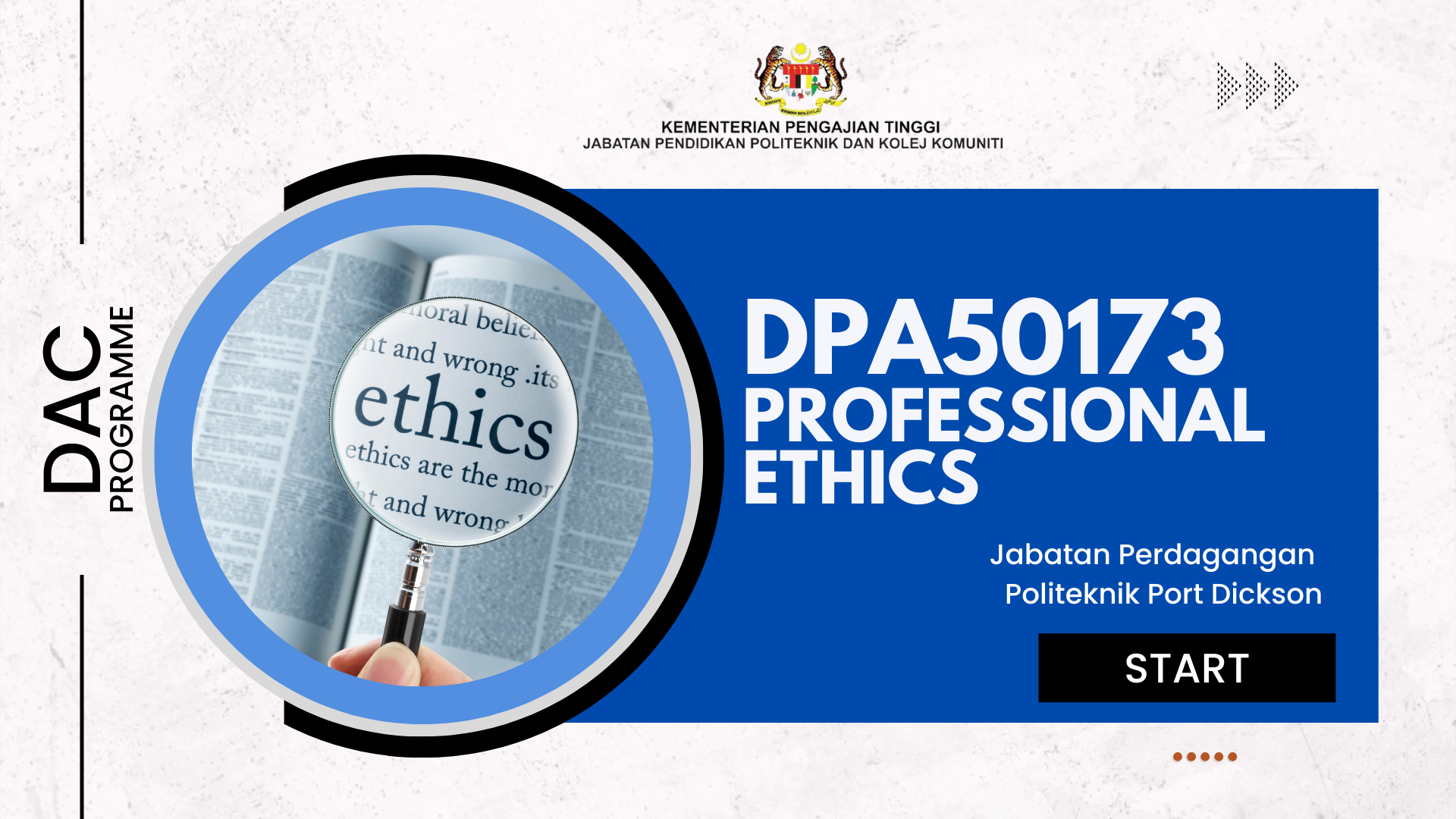 DPA50173 PROFESSIONAL ETHICS_S2