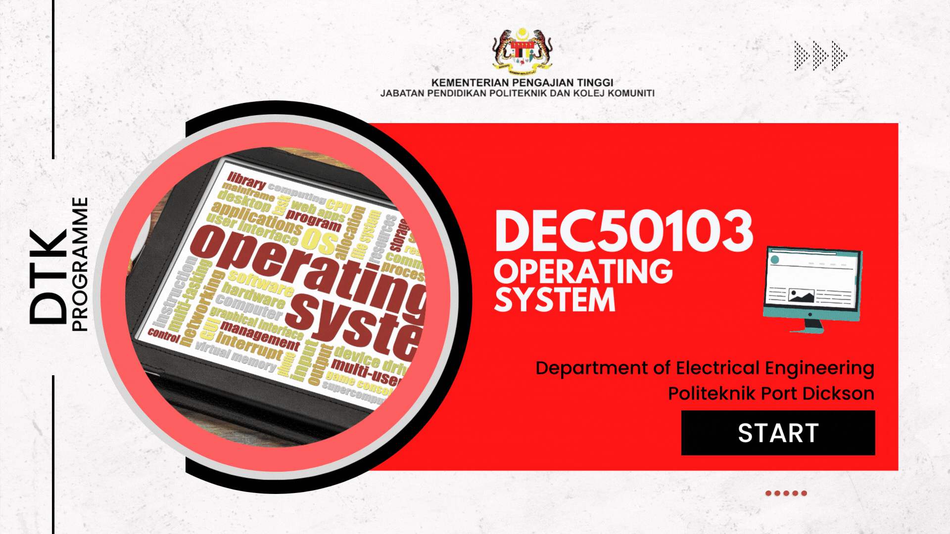 DEC50103 OPERATING SYSTEM (SESI I : 2025/2026)