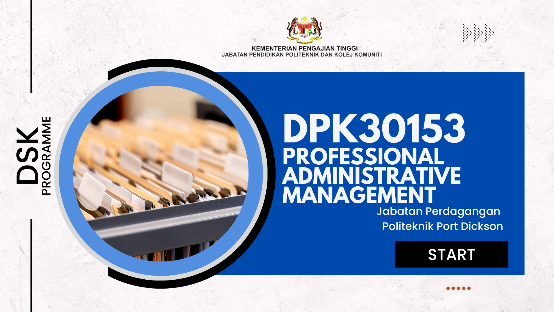 DPK30153 PROFESSIONAL ADMINISTRATIVE MANAGEMENT_S2